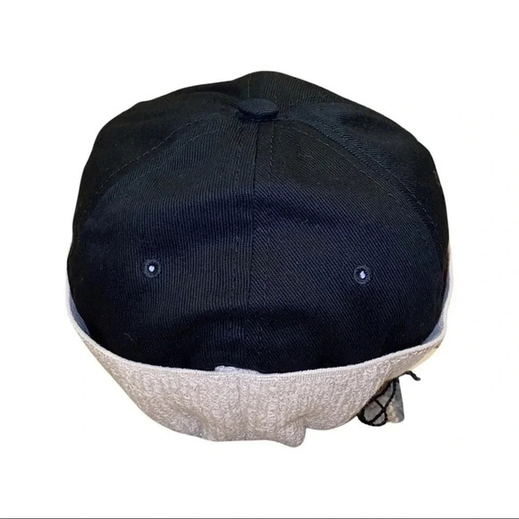 Gucci Black Logo Linen Baseball Cap Size Medium main image 8